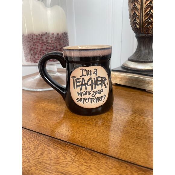 Burton +Burton I'm a Teacher What's Your Super Power? Mug - Picture 1 of 5